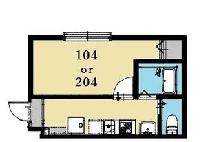 アイコート鎌ヶ谷【1階】の間取り