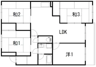 ヒルズ北小金B棟【101号室】の間取り
