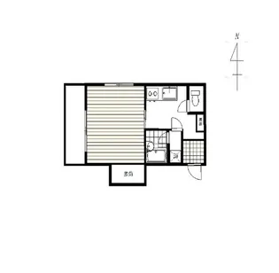 水代オーチャードⅡ【3F-D号室】の間取り