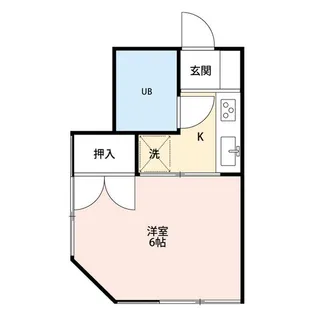 コーポK【101号室】の間取り
