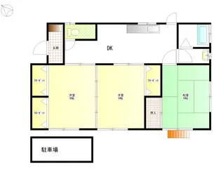 千葉県鎌ケ谷市東中沢2丁目【一戸建】の間取り