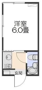 コーポヤマト【201号室】の間取り