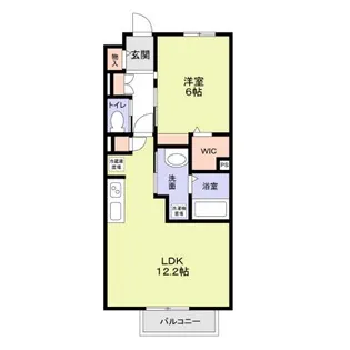 Luana【205号室】の間取り