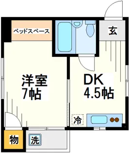 WATビル【2階】の間取り