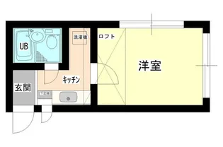 ジュネパレス松戸第156【107号室】の間取り