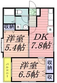 ミルキーウェイ【0102号室】の間取り