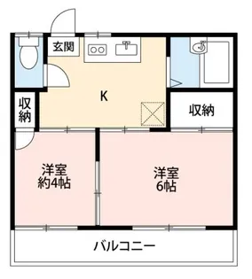 コーポ88【101号室】の間取り