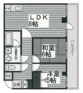 ツインヴィラ八柱Ⅱ【3階】の間取り