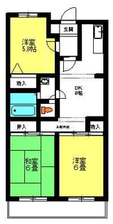 メゾンユウーエ【2階】の間取り