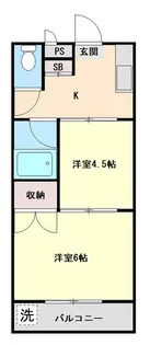 KODAガーデン六実【3階】の間取り