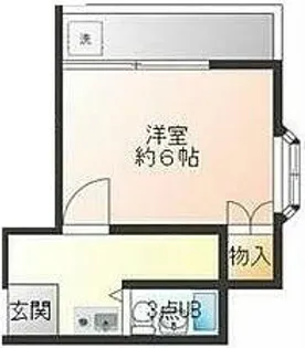 五香ビレッジ【2階】の間取り