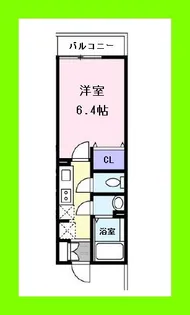セントラルコート松戸【1階】の間取り