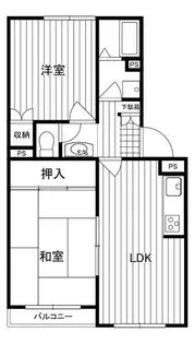 カーサ南流山【301号室】の間取り