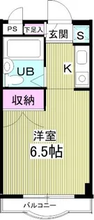 モンシャトー松戸Ⅱ【4階】の間取り