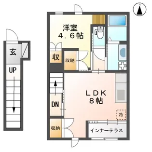 テムズ【2階】の間取り
