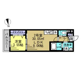セレーノ【2階】の間取り