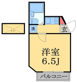 ジュネパレス松戸第103【102号室】の間取り