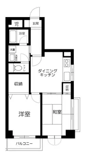 ブレッザ新松戸【3階】の間取り