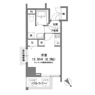 Win Excellence Ⅳ【706号室】の間取り