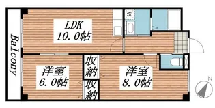 ヴァンテアンⅢ【0102号室】の間取り