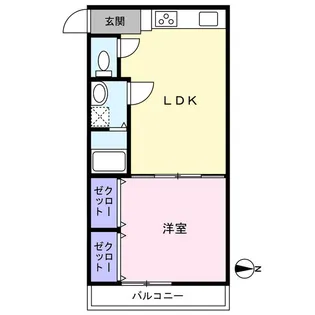 ハイムアネックス【3階】の間取り