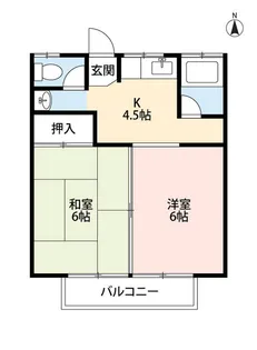 トレス流山Ⅰ【1階】の間取り