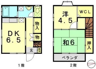 第二ハイツ光洋の間取り