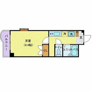 Nasic柏【501号室】の間取り