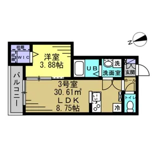 カバロ(cavallo)【1階】の間取り