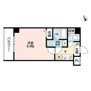 K RESIDENCE 柏【304号室】の間取り