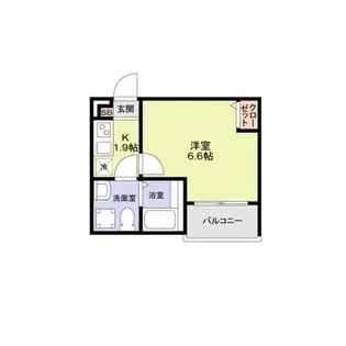 The Eternal House Matsudo【102号室】の間取り
