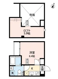 コンフォール【103号室】の間取り