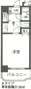 AD日暮【315号室】の間取り