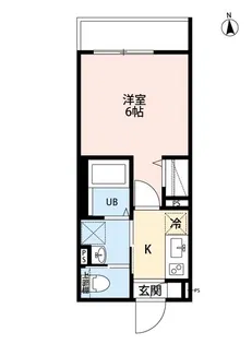 Smart Home 五香【102号室】の間取り