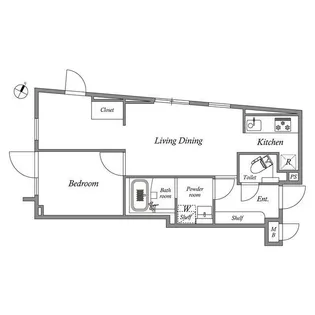 GRAN PASEO碑文谷North【4階】の間取り