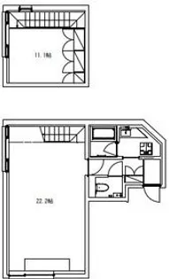 Bark Lane Ebisuの間取り