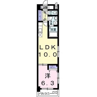ヴィラージュ経堂【3階】の間取り