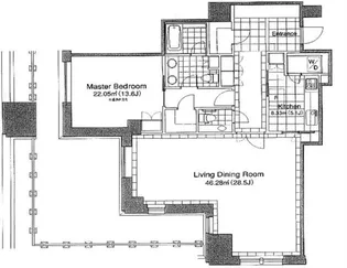青山第一マンションズ【9階】の間取り