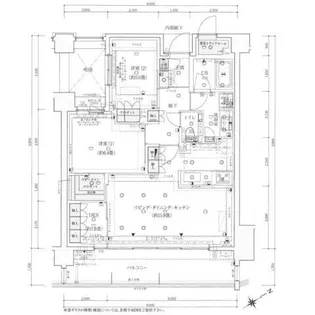 イニシア高輪プレシアスコート【3階】の間取り