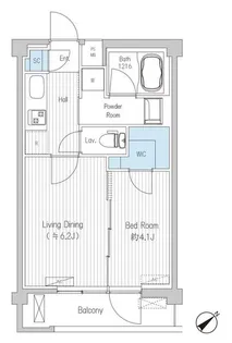 さくらクレール代々木公園【4階】の間取り