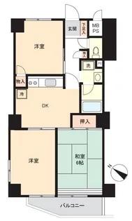 VIP日本橋浜町【10階】の間取り