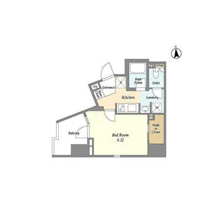 ライトテラス秋葉原【5階】の間取り