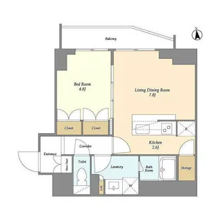 グランデ エテルノ【2階】の間取り