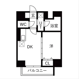 OAKLANCE 森下Ⅱ【15階】の間取り