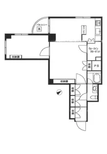 シェトワ白金台【3階】の間取り