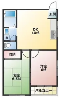 サンコーポ笹塚【5階】の間取り