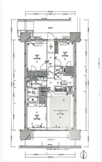 オーベル東陽町ファインレジデンス【3階】の間取り