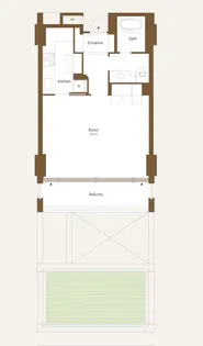 フォレストプラザ表参道【2階】の間取り