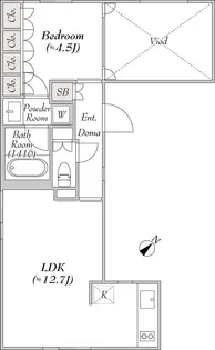 レグノコラージュ【2階】の間取り