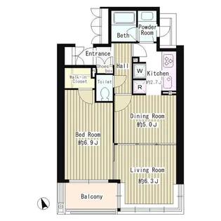 MMガーデン【2階】の間取り